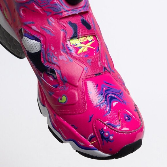 NEW Reebok Instapump Fury Ghostbusters Sneaker Pink Slime - Picture 11 of 16
